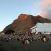 Trommeln am Strand von La Playa ist fast schon Tradition