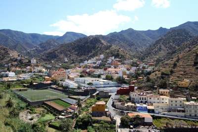 Vallehermoso auf La Gomera